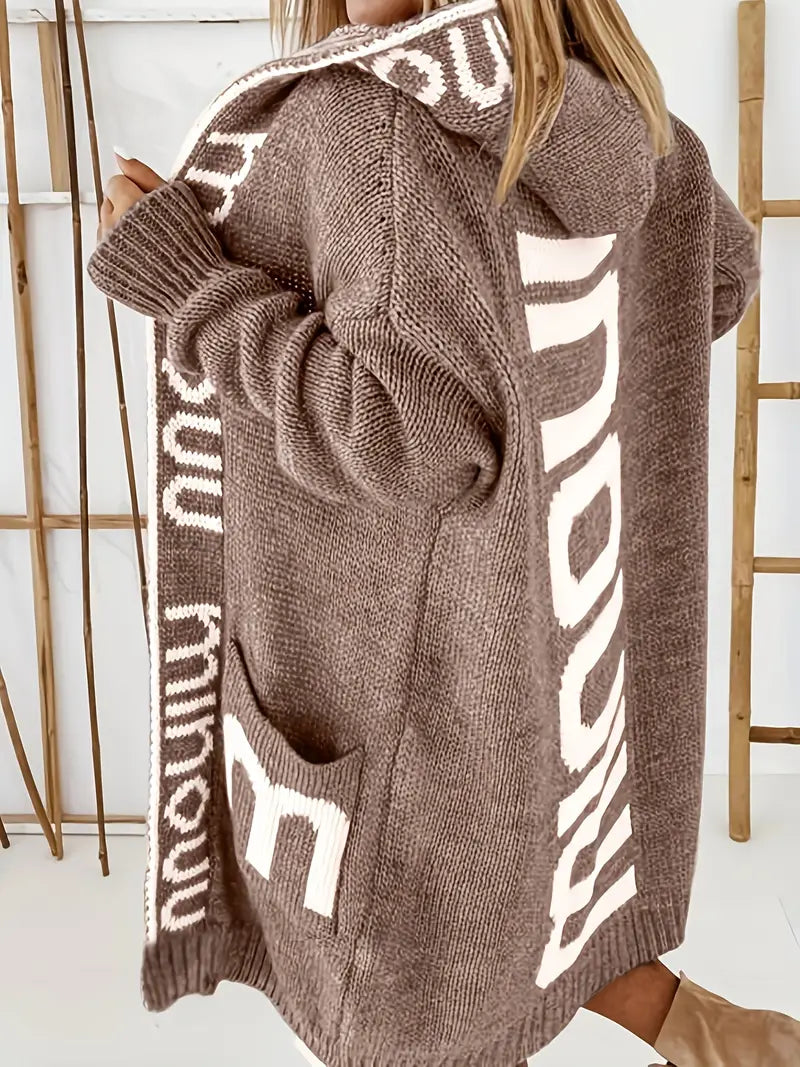 Radoslava – dlouhý elegantní kardigan