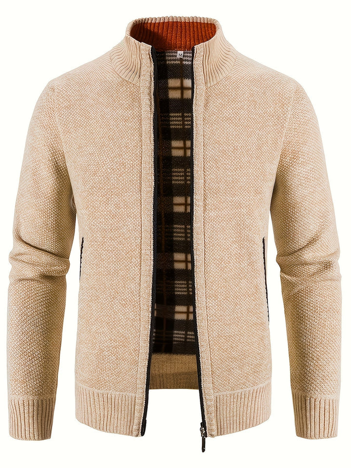 Adrien – Pánský pletený kardigan na zip