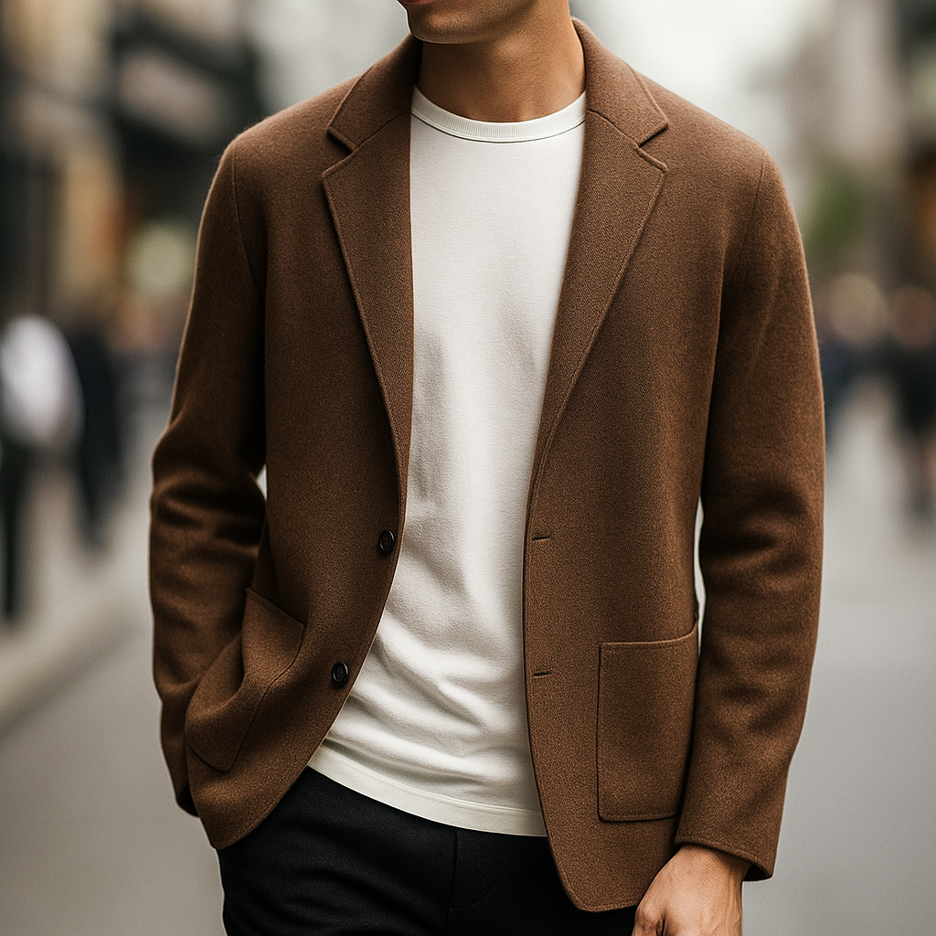 Julio – Elegantní kašmírový kardigan pro každý den