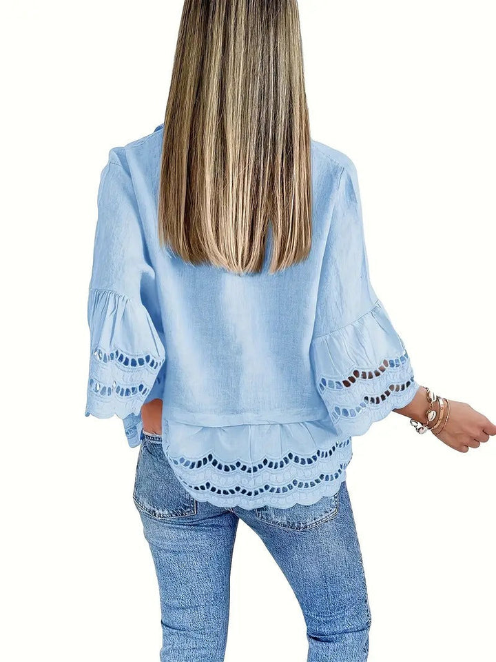 Soňa – halenka s vyšívanými detaily