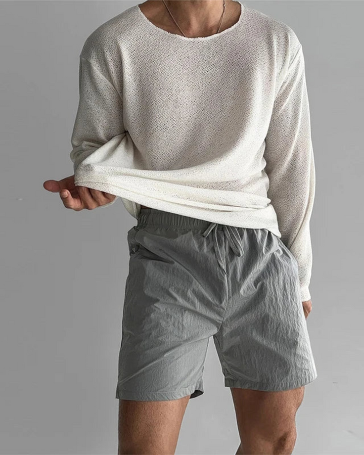 Erik – Pletené tričko pro každodenní pohodlí a nenucený styl