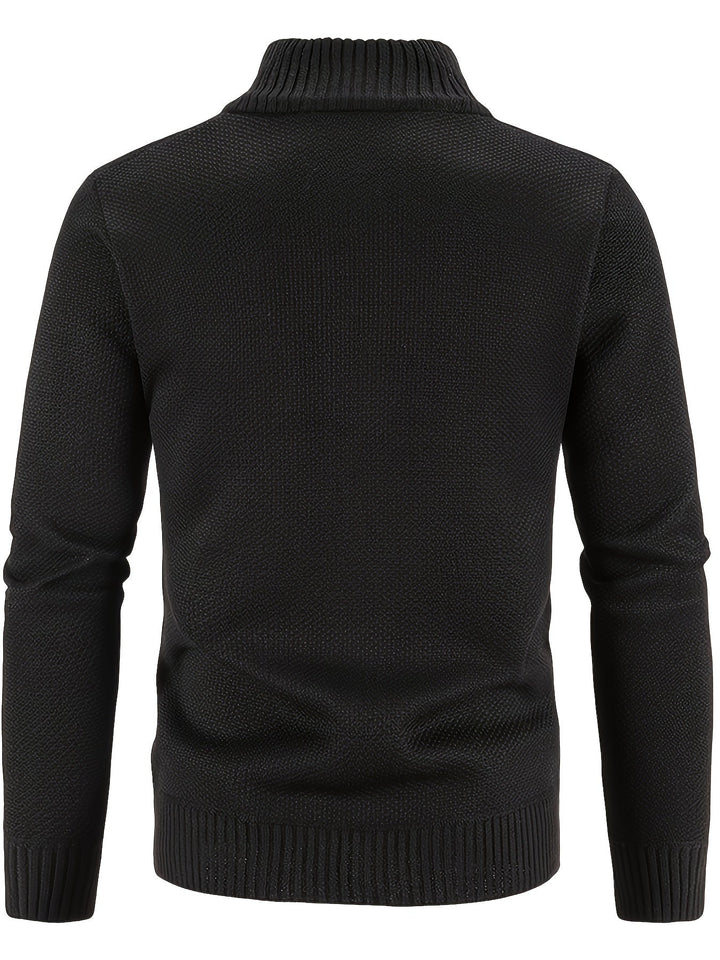 Adrien – Pánský pletený kardigan na zip