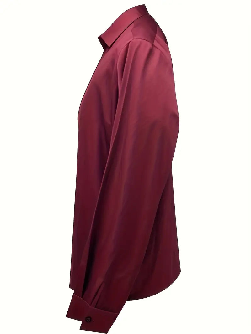 Denisa – saténová halenka s elegantním šarmem