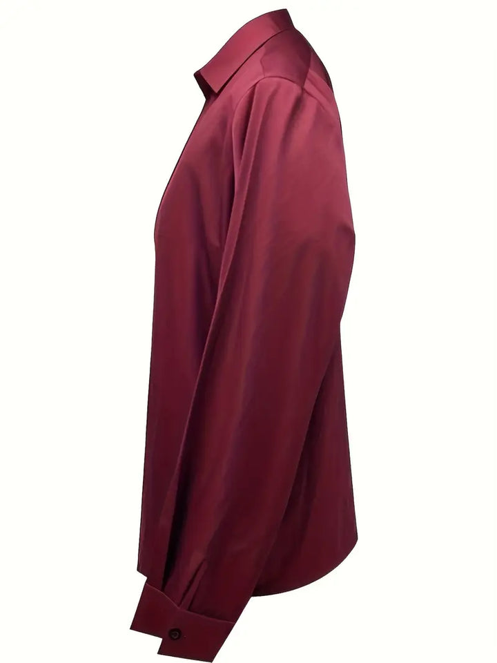 Denisa – saténová halenka s elegantním šarmem