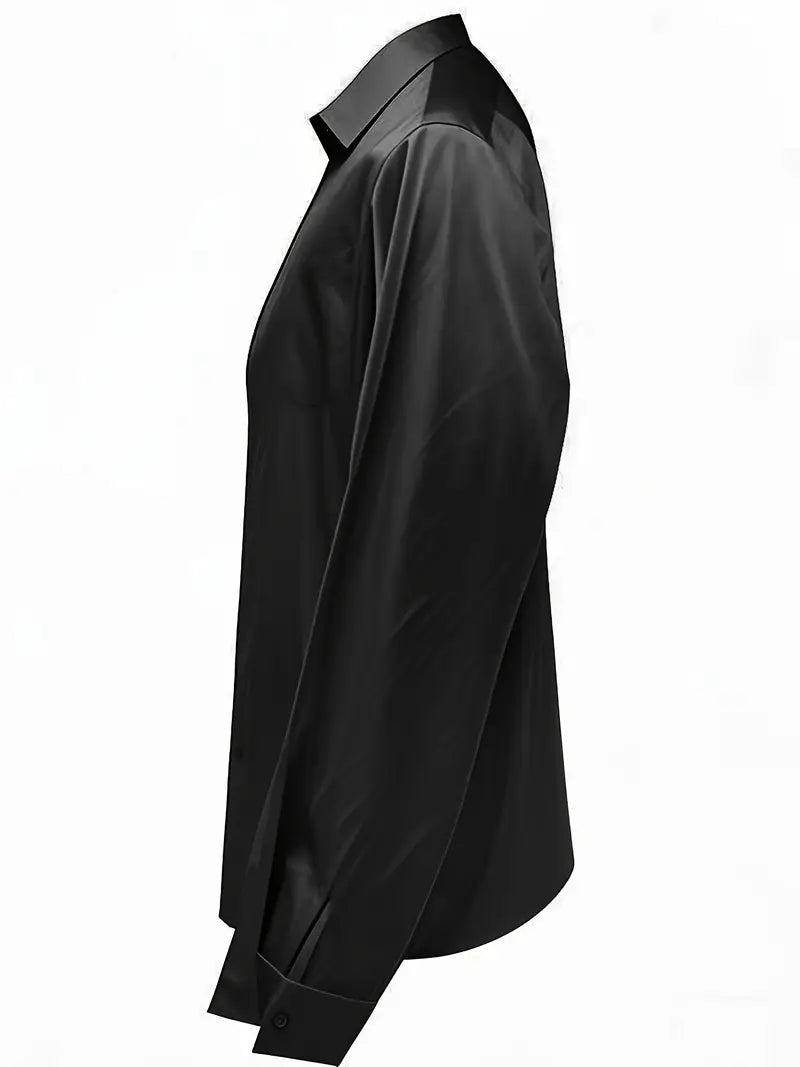 Denisa – saténová halenka s elegantním šarmem