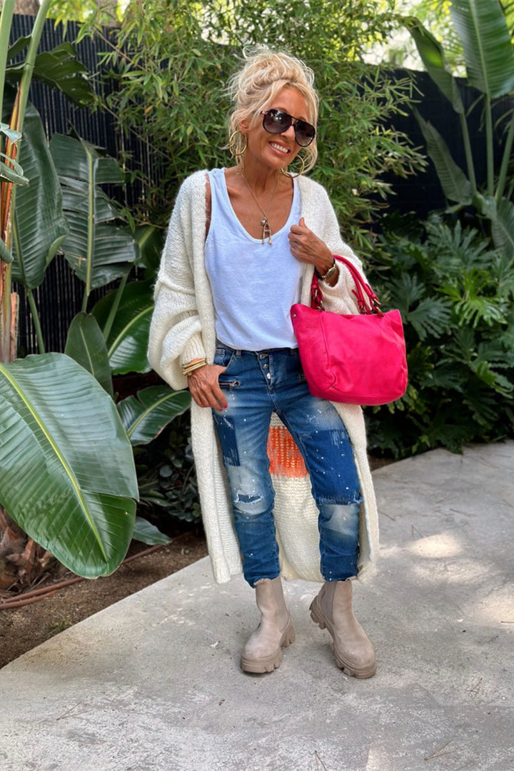 Malea – Dlouhý oversize kardigan