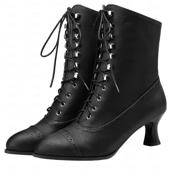 Natalie – Viktoriánské kotníkové boty