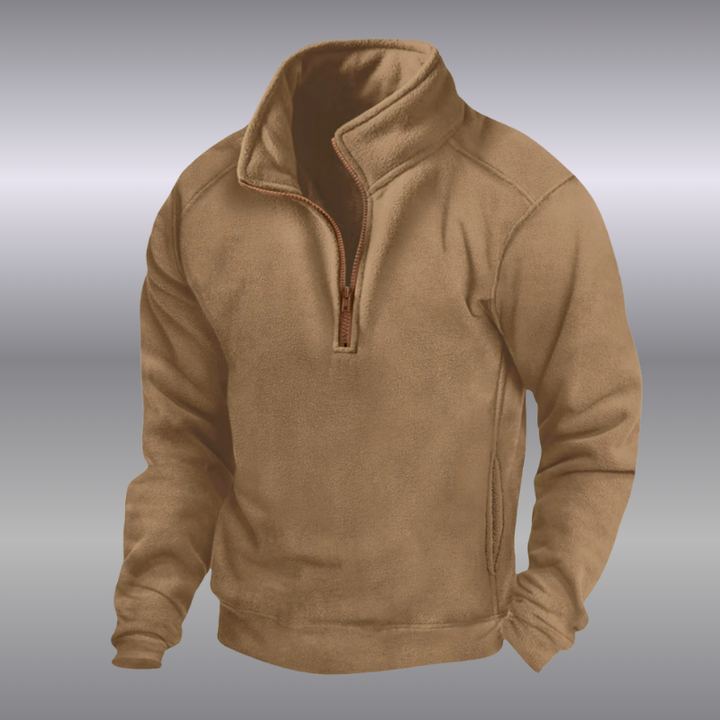 Damian – Pánská fleecová mikina na zip