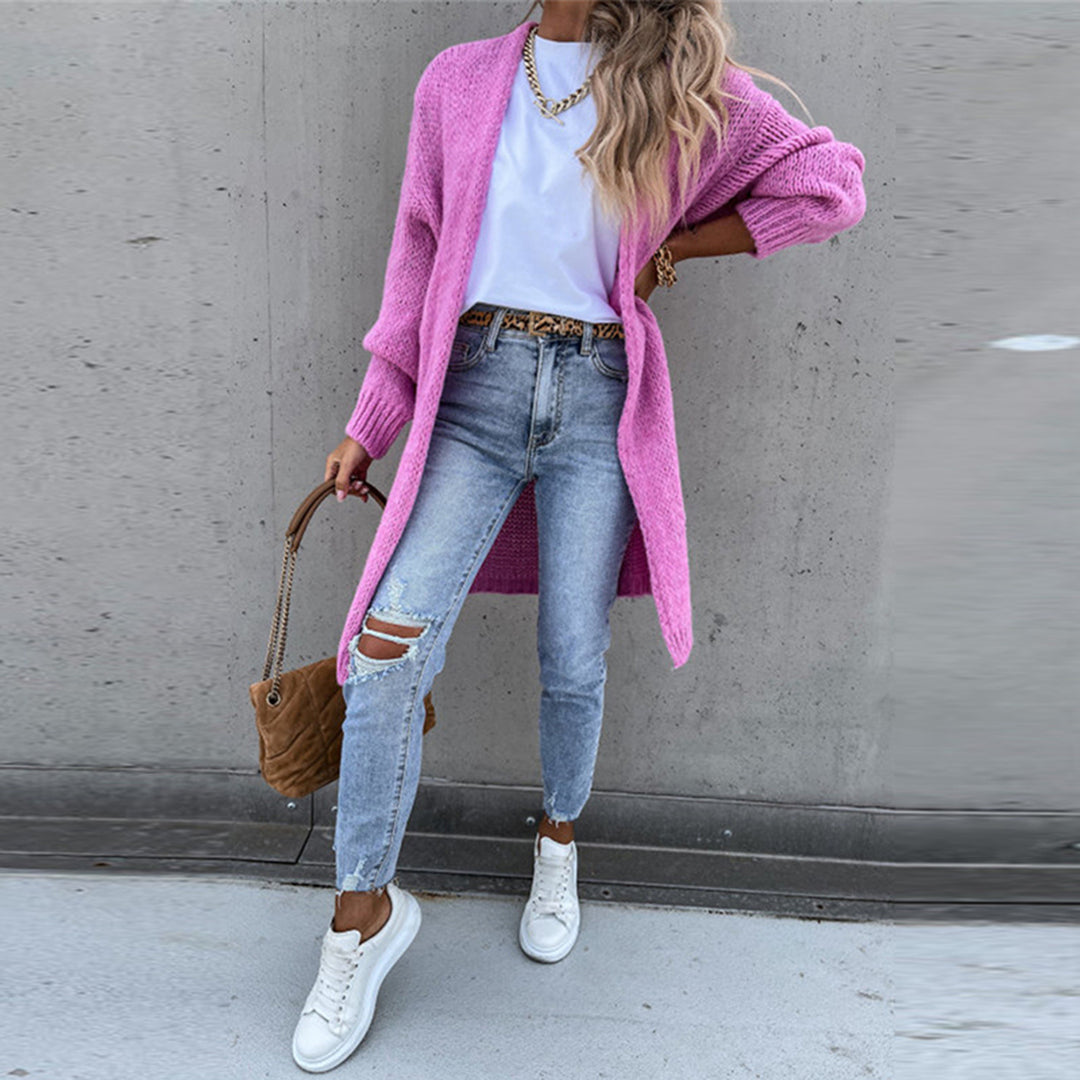 Lorena – dlouhý klasický kardigan