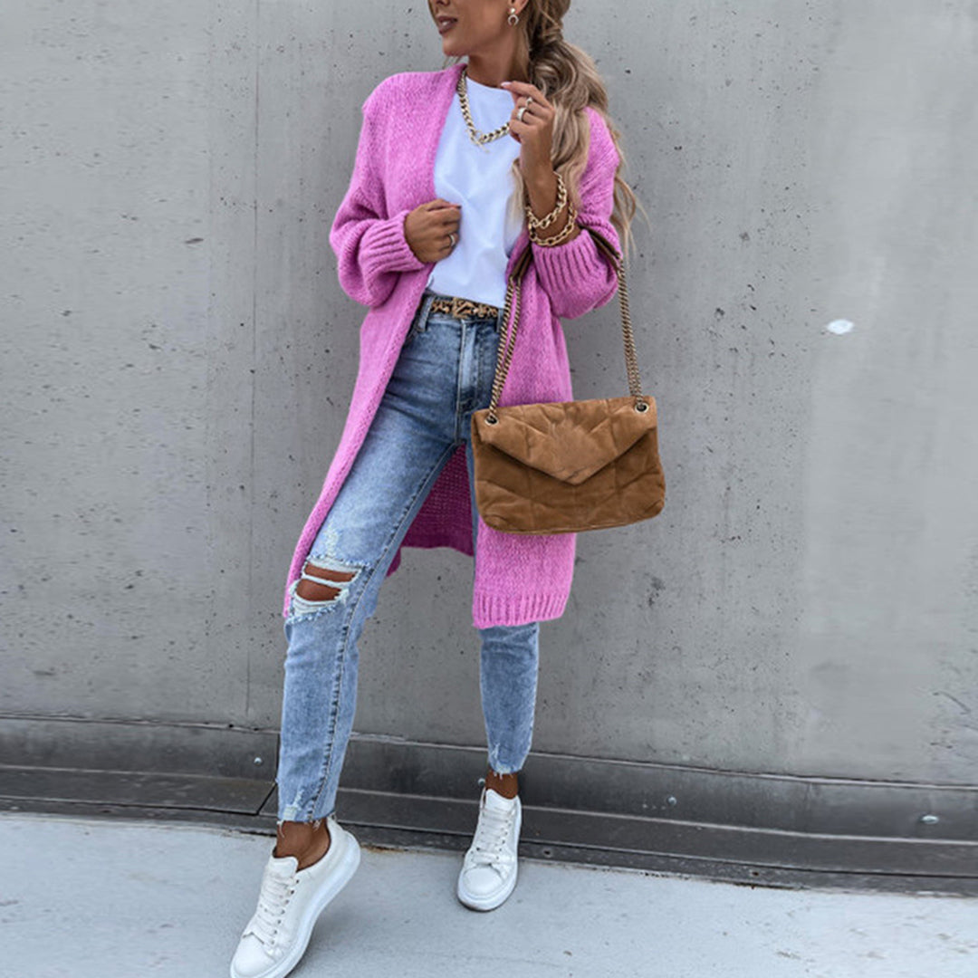 Lorena – dlouhý klasický kardigan