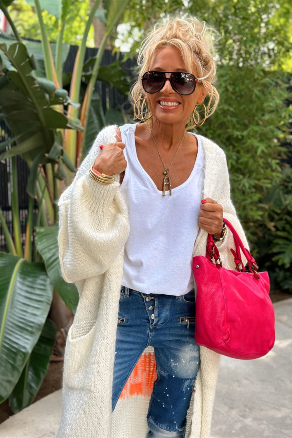 Malea – Dlouhý oversize kardigan