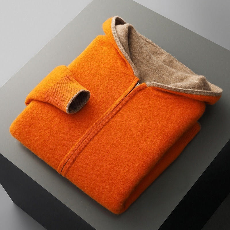 Michael – Pánská merino kašmírová mikina