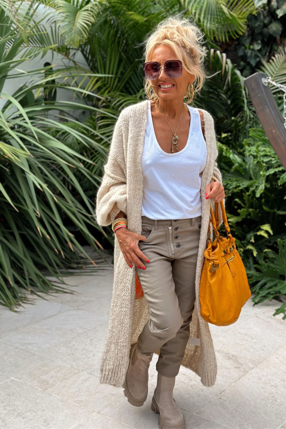 Malea – Dlouhý oversize kardigan