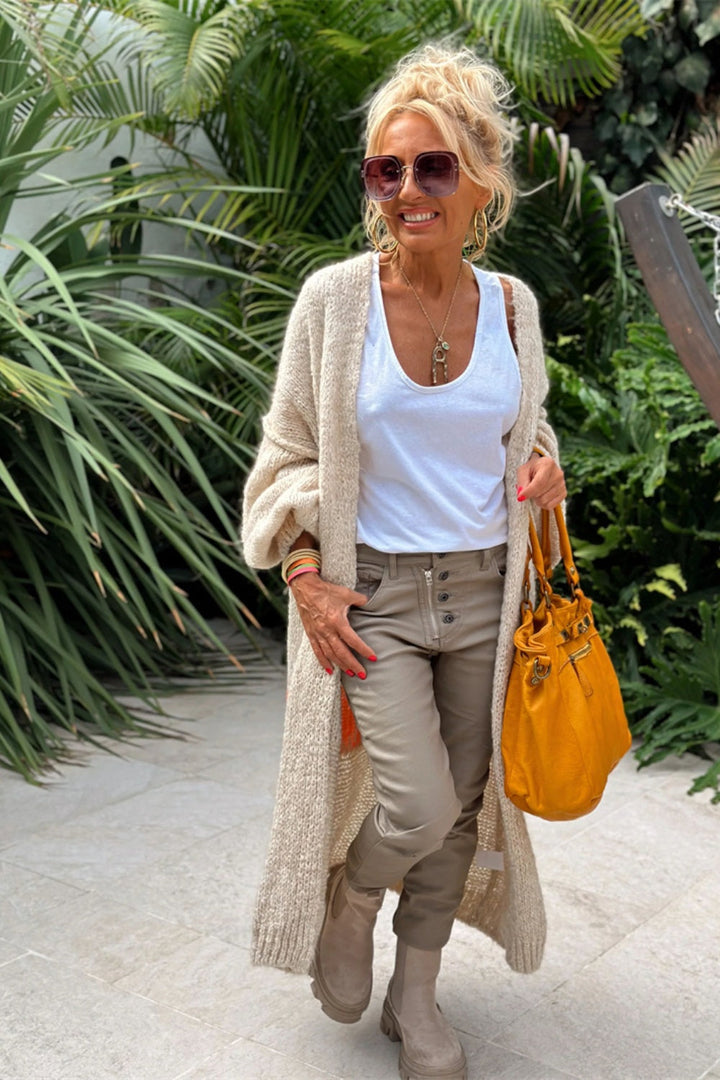 Malea – Dlouhý oversize kardigan