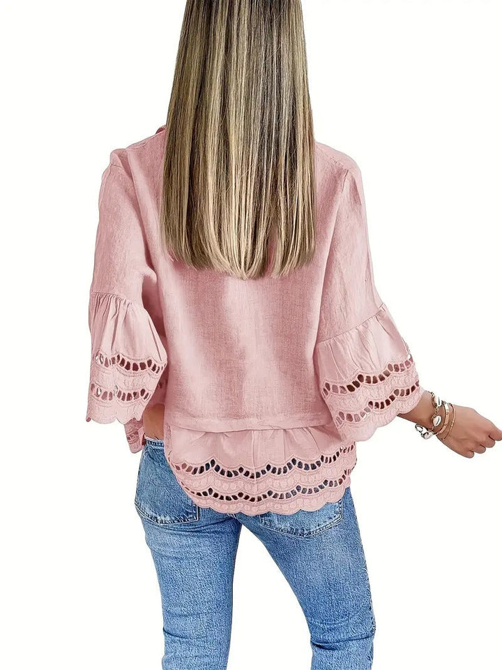 Soňa – halenka s vyšívanými detaily