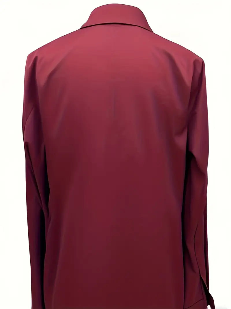 Denisa – saténová halenka s elegantním šarmem