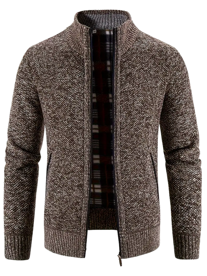 Adrien – Pánský pletený kardigan na zip