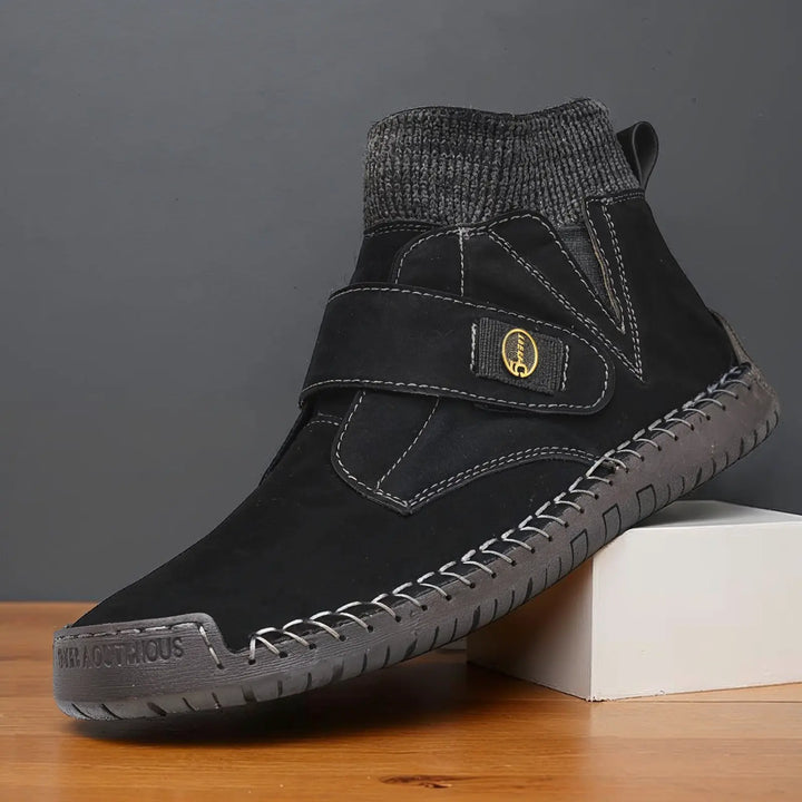 Patrick – Pánské zimní semišové kotníkové boty