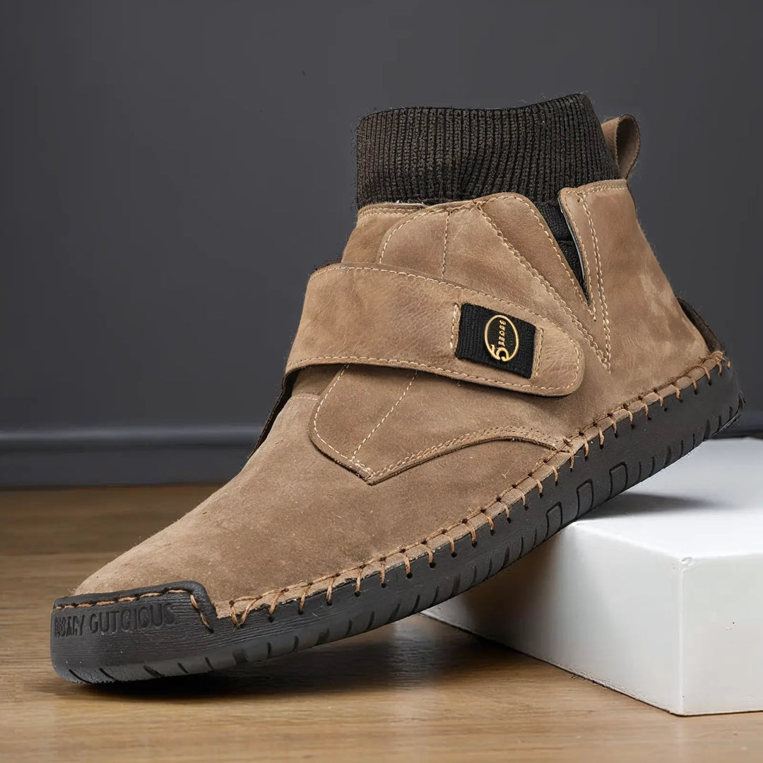 Patrick – Pánské zimní semišové kotníkové boty