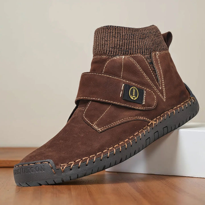 Patrick – Pánské zimní semišové kotníkové boty